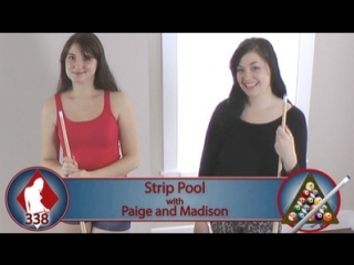 338. billiards for stripping with page and madison (hd-quality)