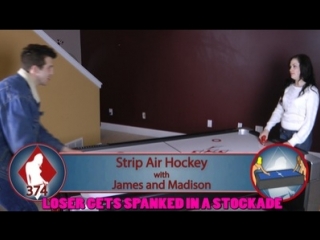 374. aerchockey for stripping with james and madison (hd-quality)