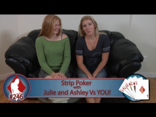 246. poker for stripping with ashley and julie against you (hd-quality)