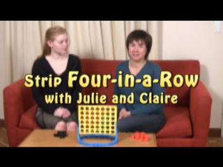 099. four-in-in-line for stripping with julie and claire