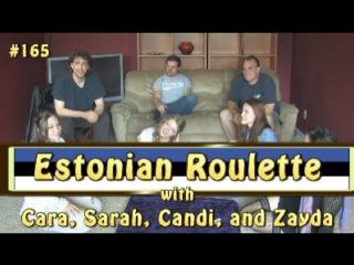 165. estonian roulette with kara, sarah, kendi and zaida (hd-quality)