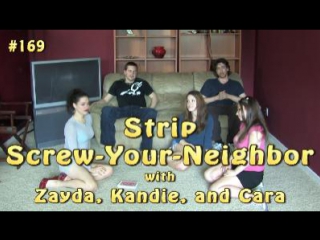 169. faute a neighbor for stripping with zaida, candy and kara (hd-quality)