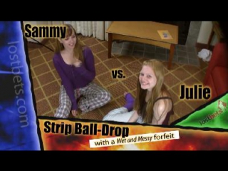 113. the falling ball to undress with sammy and julie (hd-quality)