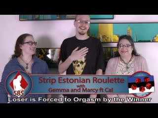 585. estonian roulette for stripping with dzhemma and marsi with the participation of cal (hd-quality)