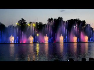 musical fountain in vinnitsa (ukraine)