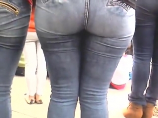 tights ass jeans